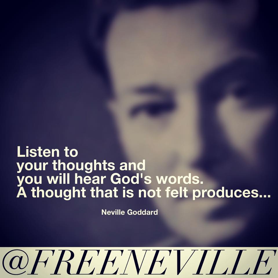 How To Hear God’s Words – Neville Goddard