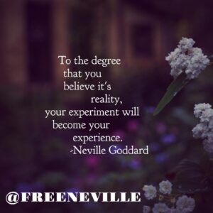how to feel it real neville goddard