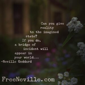 live in the end by neville goddard